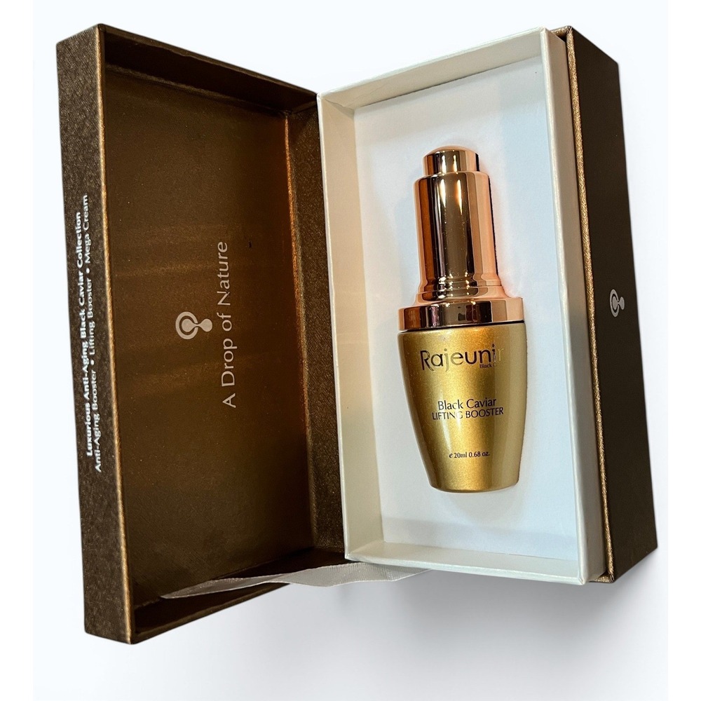 Luxury Black Caviar Lifting Booster Anti-Aging Firming Serum 20ml New In Box